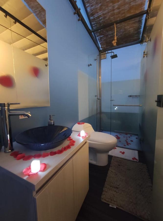 Отель Glamping Cristal Гуатавита Экстерьер фото